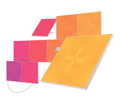Inteligentne oświetlenie Nanoleaf Canvas Smarter Kit (9 paneli, kontroler) ISMNLC9